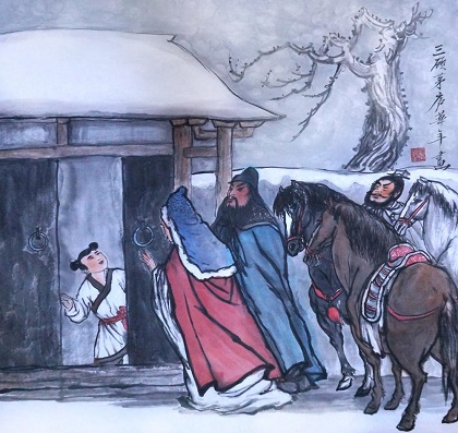 三顾频烦天下计，两朝开济老臣心。全诗意思及赏析-古诗迷