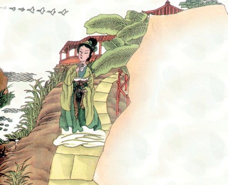 过尽千帆皆不是,斜晖脉脉水悠悠。肠断白蘋洲。全诗词意思及赏析-古诗迷