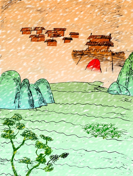 跨马出郊时极目，不堪人事日萧条。全诗意思及赏析-古诗迷