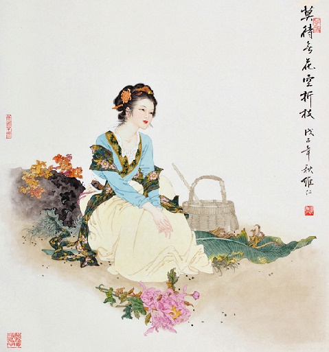 花开堪折直须折,莫待无花空折枝。全诗意思及赏析-古诗迷