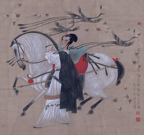 东市买骏马,西市买鞍鞯,南市买辔头,北市买长鞭。全诗意思及赏析-古诗迷