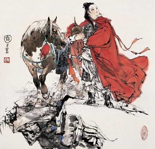 可汗问所欲,木兰不用尚书郎。全诗意思及赏析-古诗迷