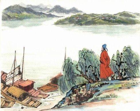 京口瓜洲一水间，钟山只隔数重山。全诗意思及赏析-古诗迷