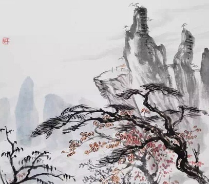 飞来山上千寻塔，闻说鸡鸣见日升。全诗意思及赏析-古诗迷