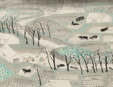 水绕陂田竹绕篱，榆钱落尽槿花稀。全诗意思及赏析-古诗迷