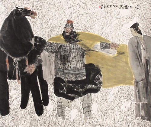 力拔山兮气盖世,时不利兮骓不逝。全诗意思及赏析-古诗迷