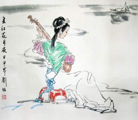 玉户帘中卷不去,捣衣砧上拂还来。全诗意思及赏析-古诗迷