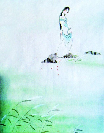 蒹葭采采，白露未已。所谓伊人，在水之涘。全诗意思及赏析-古诗迷