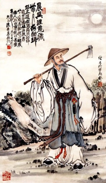 晨兴理荒秽，带月荷锄归。全诗意思及赏析-古诗迷