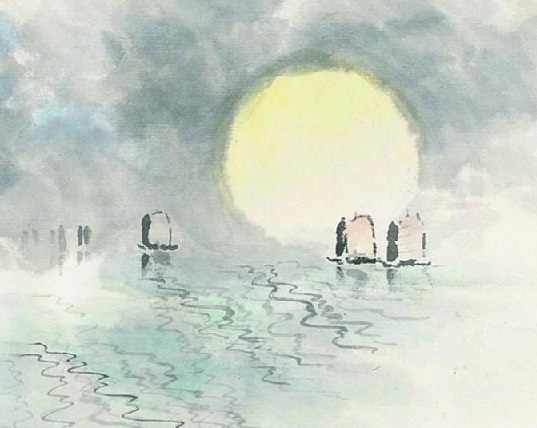 滟滟随波千万里，何处春江无月明！全诗意思及赏析-古诗迷