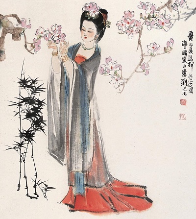 攀条折其荣，将以遗所思。全诗意思及赏析-古诗迷