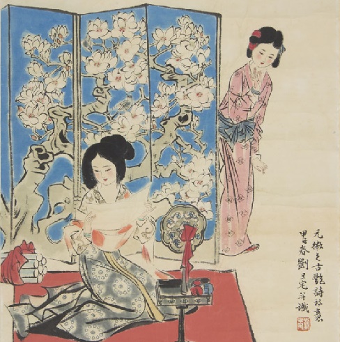 盈盈楼上女,皎皎当窗牖。全诗意思及赏析-古诗迷