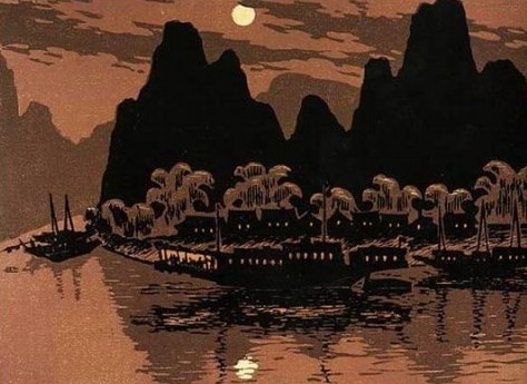 正见空江明月来，云水苍茫失江路。全诗意思及赏析-古诗迷