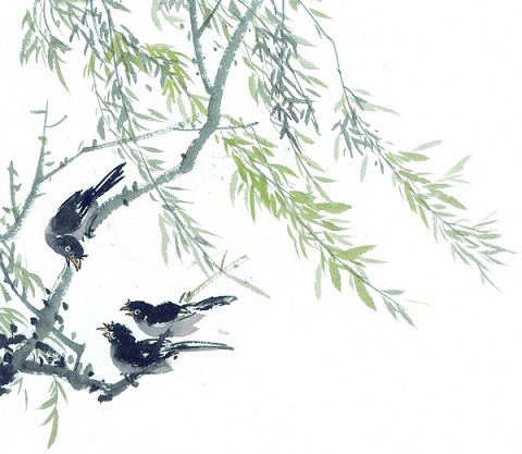 三月残花落更开，小檐日日燕飞来。全诗意思及赏析-古诗迷