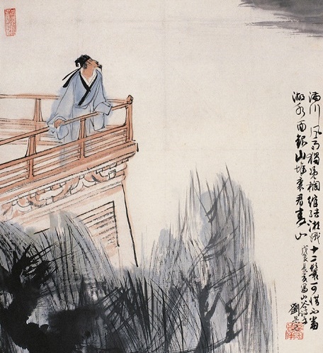 满川风雨独凭栏,绾结湘娥十二鬟。全诗意思及赏析-古诗迷