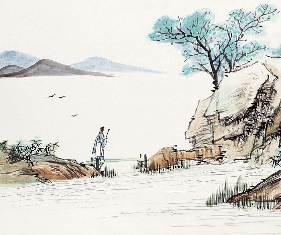 何事吟馀忽惆怅?村桥原树似吾乡。全诗意思及赏析-古诗迷