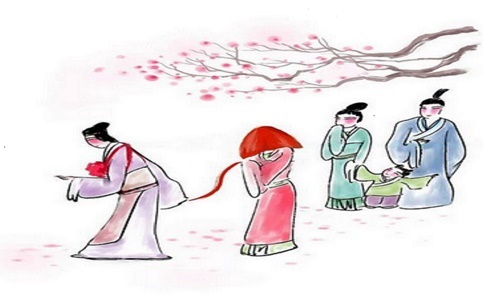 桃之夭夭,有蕡其实。之子于归,宜其家室。全诗意思及赏析-古诗迷