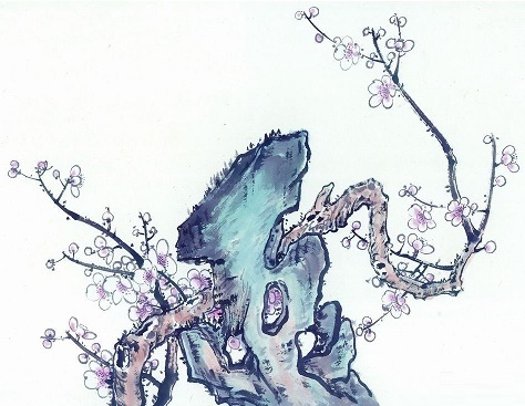 枝横却月观，花绕凌风台。全诗意思及赏析-古诗迷