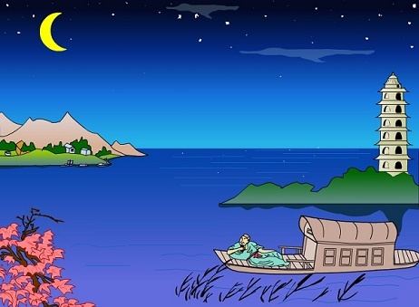 一阕声长听不尽，轻舟短楫去如飞。全诗意思及赏析-古诗迷