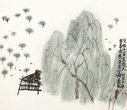 四顾山光接水光，凭栏十里芰荷香。全诗意思及赏析-古诗迷