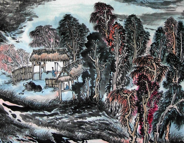 老牛粗了耕耘债，啮草坡头卧夕阳。全诗意思及赏析-古诗迷