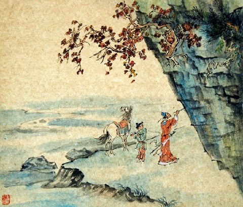 郁孤台下清江水，中间多少行人泪。全诗词意思及赏析-古诗迷