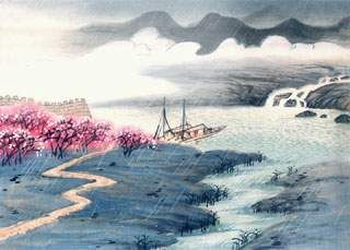 一夕骄阳转作霖，梦回凉冷润衣襟。全诗意思及赏析-古诗迷