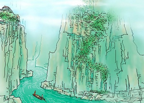 十二峰头秋草荒，冷烟寒月过瞿塘。全诗意思及赏析-古诗迷