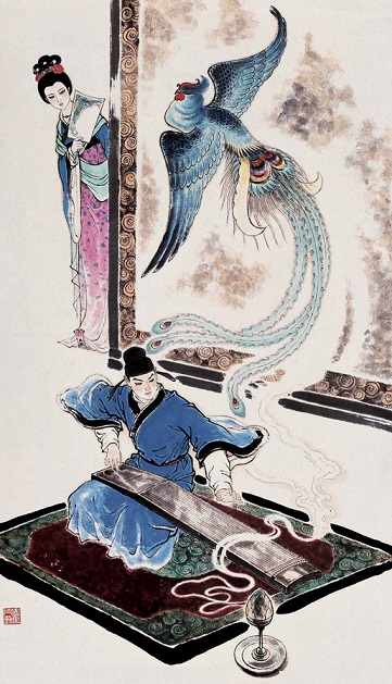 将琴代语兮,聊写衷肠。全诗意思及赏析-古诗迷