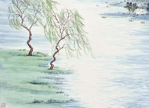 绿杨芳草几时休,泪眼愁肠先已断。全诗词意思及赏析-古诗迷