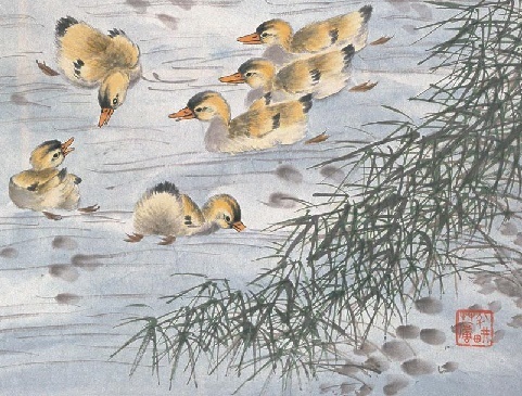 乳鸭池塘水浅深，熟梅天气半阴晴。全诗意思及赏析-古诗迷