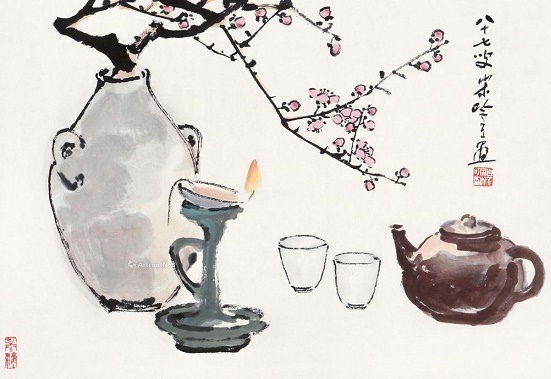 寒夜客来茶当酒，竹炉汤沸火初红。全诗意思及赏析-古诗迷