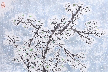 梅须逊雪三分白，雪却输梅一段香。全诗意思及赏析-古诗迷