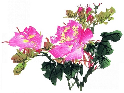 青墩溪畔龙钟客,独立东风看牡丹。全诗意思及赏析-古诗迷