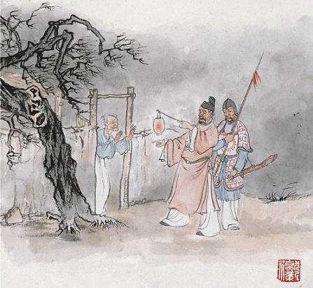 石壕村里夫妻别,泪比长生殿上多。全诗意思及赏析-古诗迷