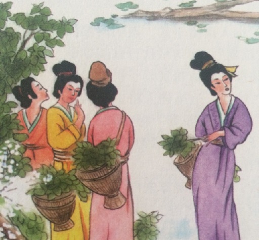 巧笑东邻女伴,采桑径里逢迎。全诗词意思及赏析-古诗迷