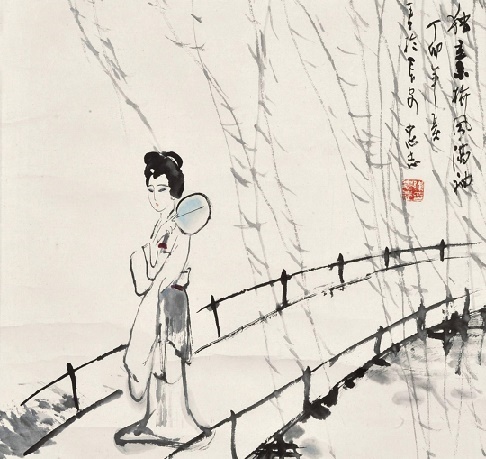 河畔青芜堤上柳。为问新愁,何事年年有。全诗词意思及赏析-古诗迷