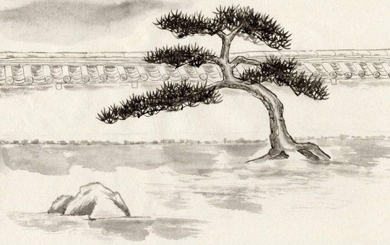 无端绕屋长松树,尽把风声作雨声。全诗意思及赏析-古诗迷