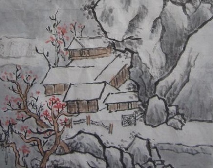 檐流未滴梅花冻，一种清孤不等闲。全诗意思及赏析-古诗迷