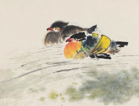 双鸳池沼水溶溶，南北小桡通。全诗词意思及赏析-古诗迷