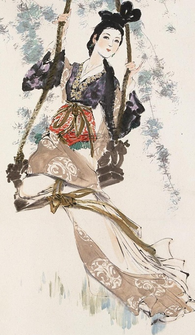 那堪更被明月,隔墙送过秋千影。全诗词意思及赏析-古诗迷