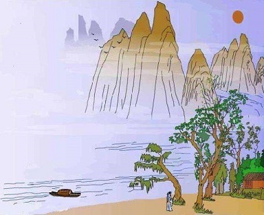 三万里河东入海，五千仞岳上摩天。全诗意思及赏析-古诗迷