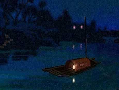 月黑见渔灯，孤光一点萤。全诗意思及赏析-古诗迷