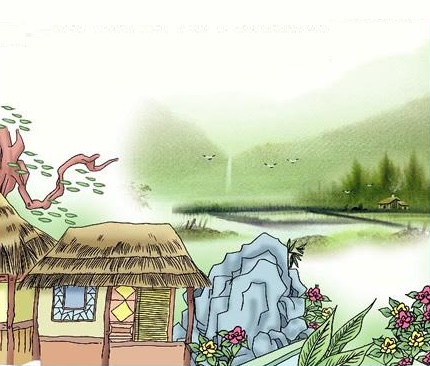 一水护田将绿绕,两山排闼送青来。全诗意思及赏析-古诗迷