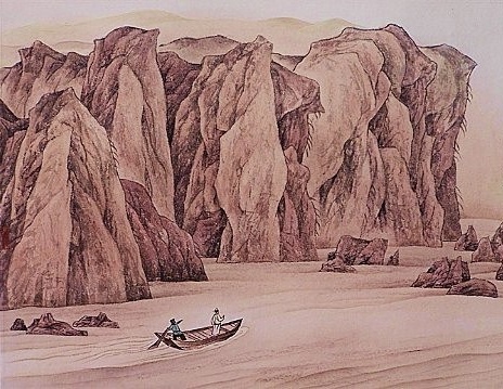 溪水将桥不复回，小舟犹倚短篙开。全诗意思及赏析-古诗迷