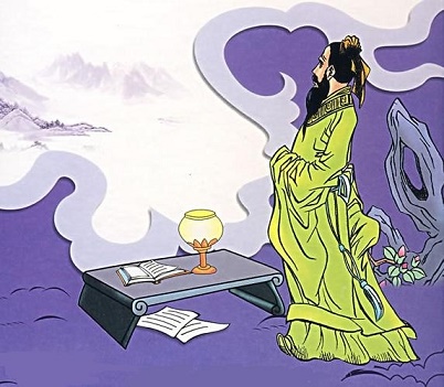 朝昏滚滚水东流，今古悠悠日西坠。全诗意思及赏析-古诗迷