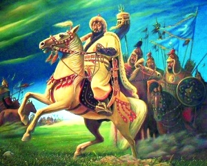 一代天骄，成吉思汗，只识弯弓射大雕。全诗意思及赏析-古诗迷