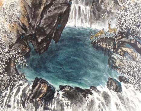 麋鹿逢人虽未惯,猿猱闻鼓不须呼。归家说与采桑姑。全词意思及赏析-古诗迷