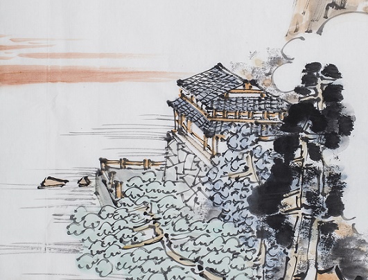 每登山临水，惹起平生心事，一场消黯，永日无言，却下层楼。-古诗迷