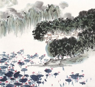 叶上初阳干宿雨，水面清圆，一一风荷举。全诗词意思及赏析-古诗迷